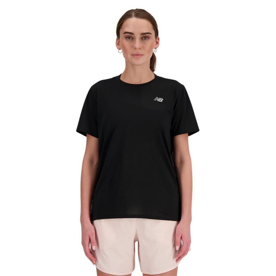 Sports Essentials T-Shirt manica corta da donna New Balance | WT41222BK